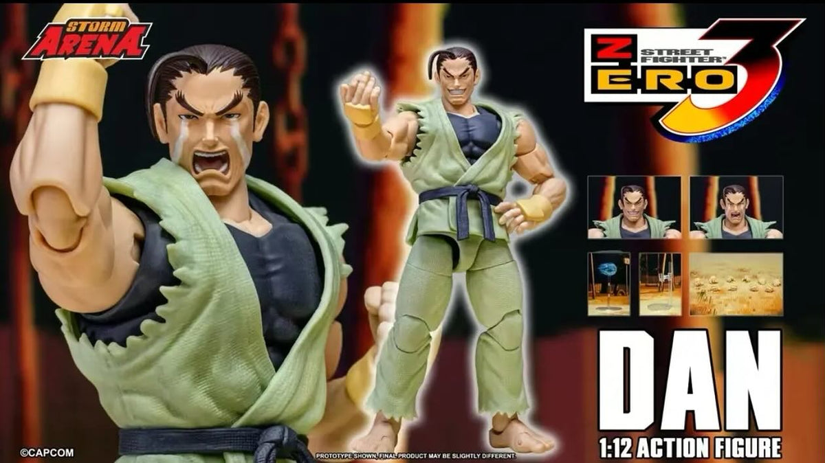 Storm Arena 1/12 Street Fighter Alpha 3 Dan BBICN Exclusive Scale Action Figure