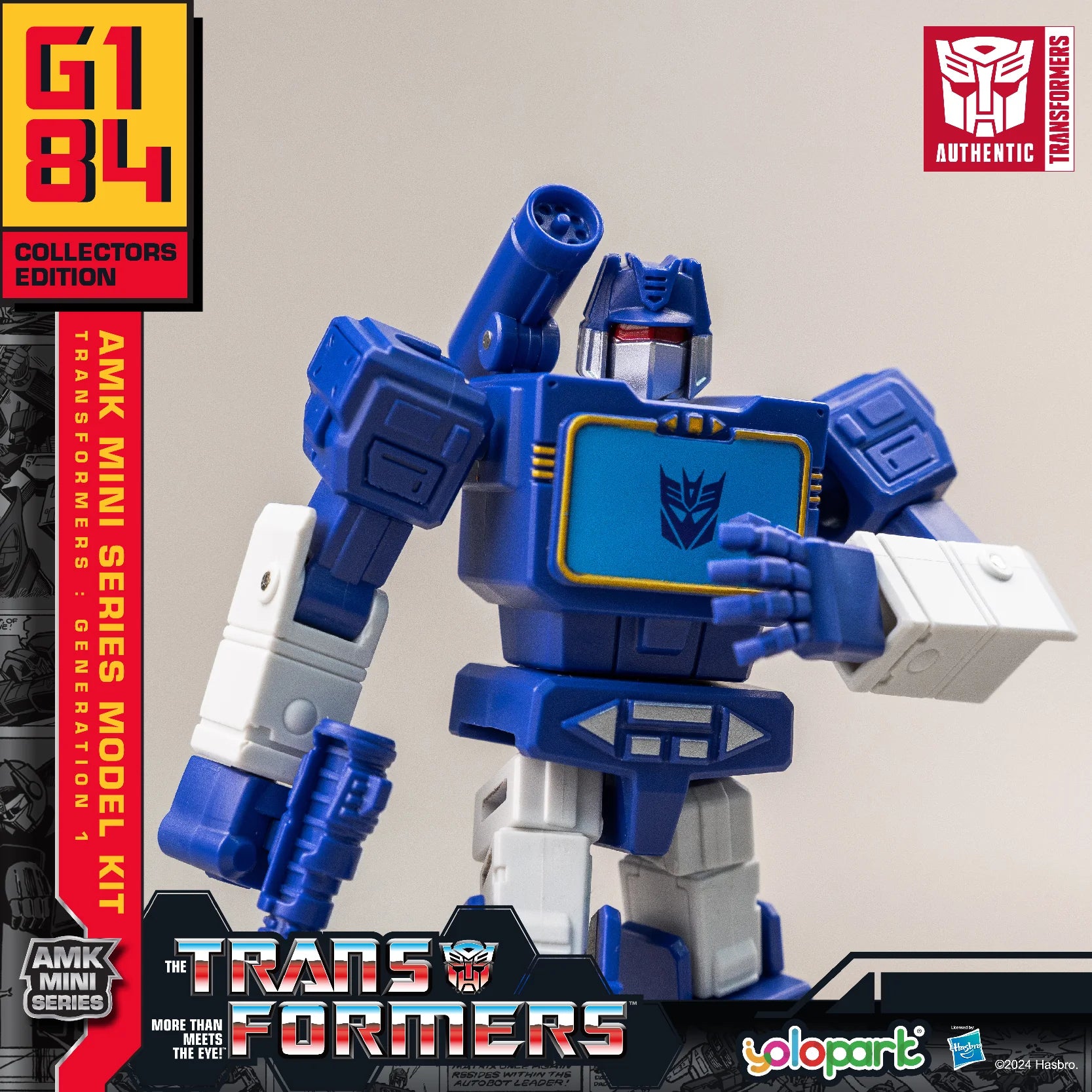 Yolopark Transformers AMK Mini G1 Soundwave Model Kit