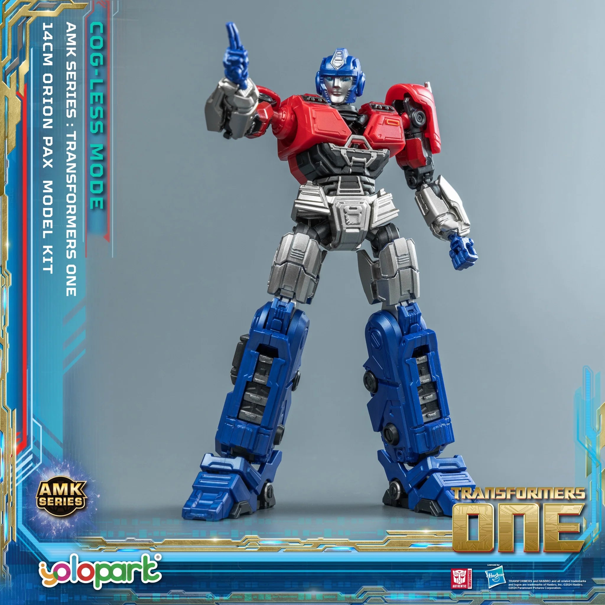 Yolopark Transformers One Orion Pax (Cog-Less Bot Mode) AMK Model Kit