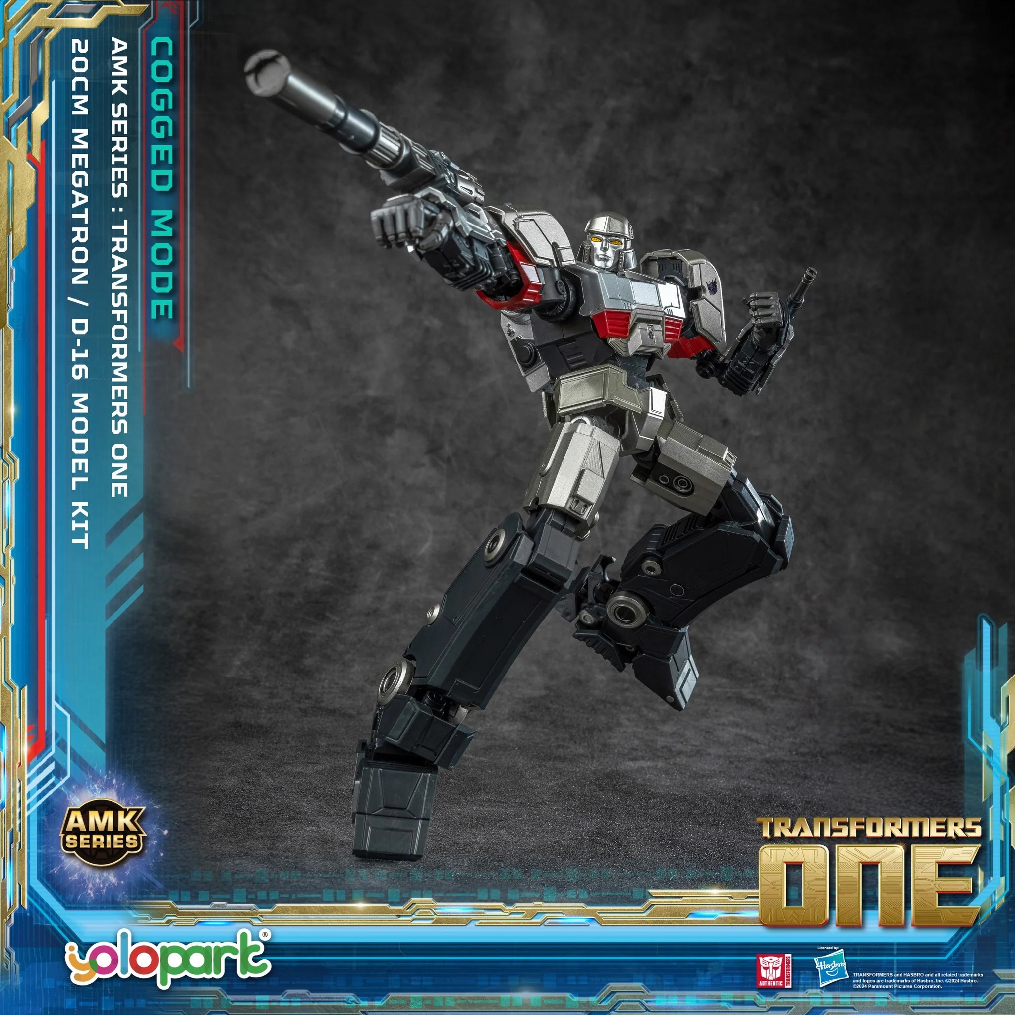 Yolopark Transformers One D-16 / Megatron (Cogged Mode) Advance Model Kit