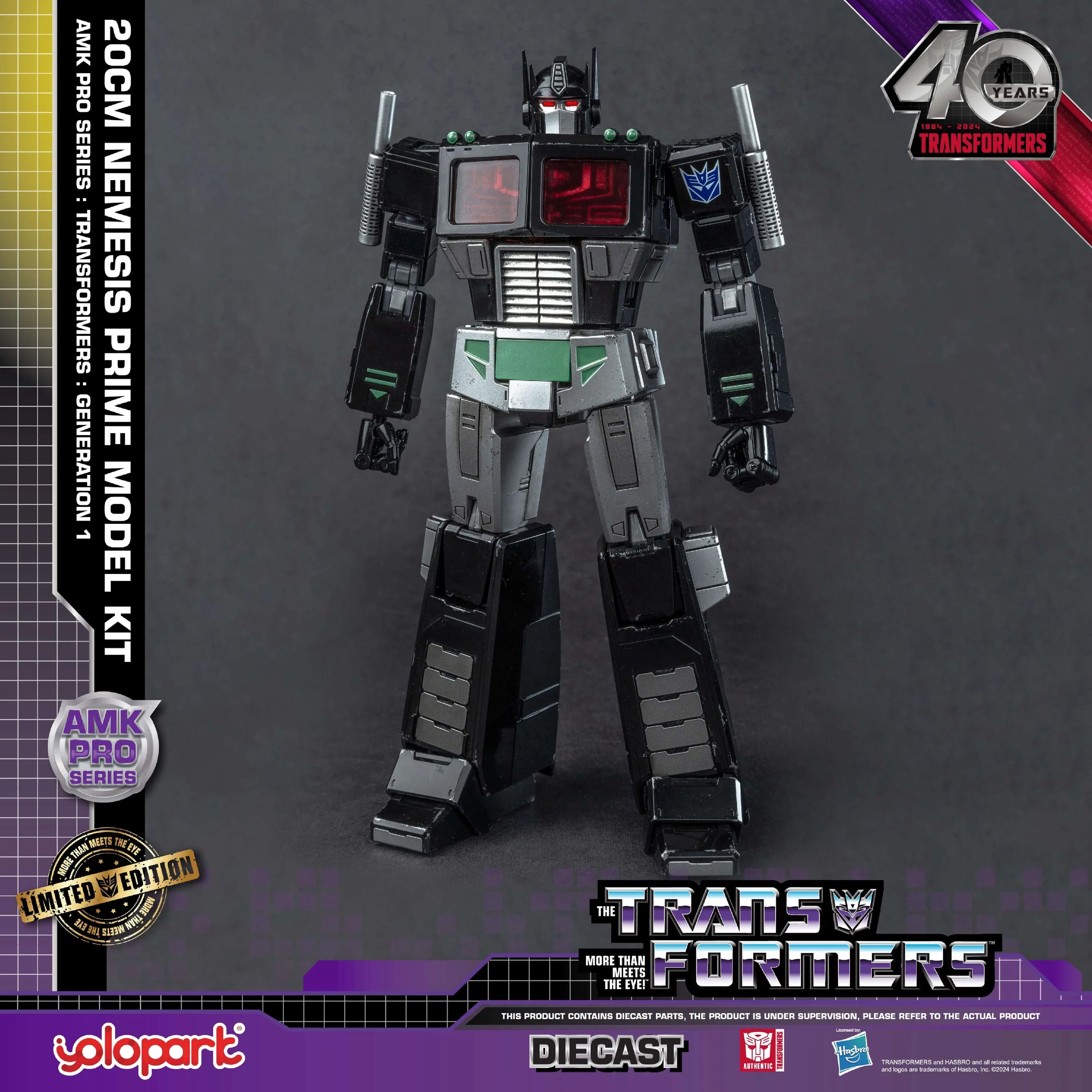 Yolopark Transformers AMK Pro Series Nemesis Prime Model Kit