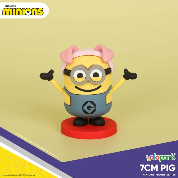 Yolopark Despicable Me Minions Chinese Zodiac Pig Figures