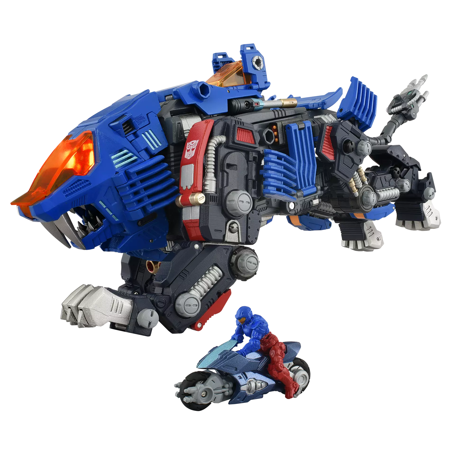 Takara Tomy Transformers x Zoids X Diaclone Synergenex Series Shield-D-Prime Action Figure