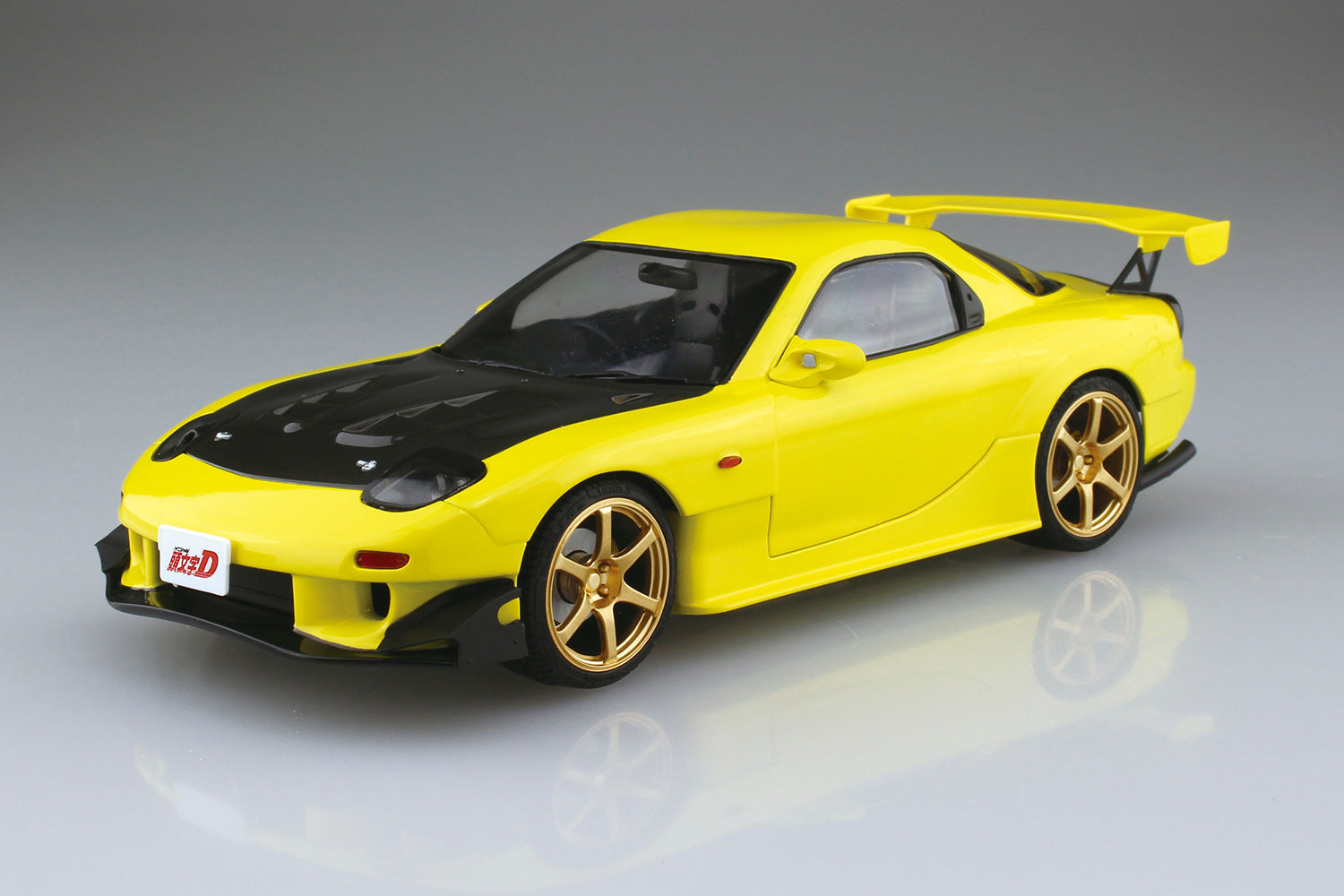 Aoshima 1/24 Initial D #I-SP3 Takahashi Keisuke FD3S RX-7 (Project D Last Battle Ver.) Model Kit (Special Pre-Painted Ver.)