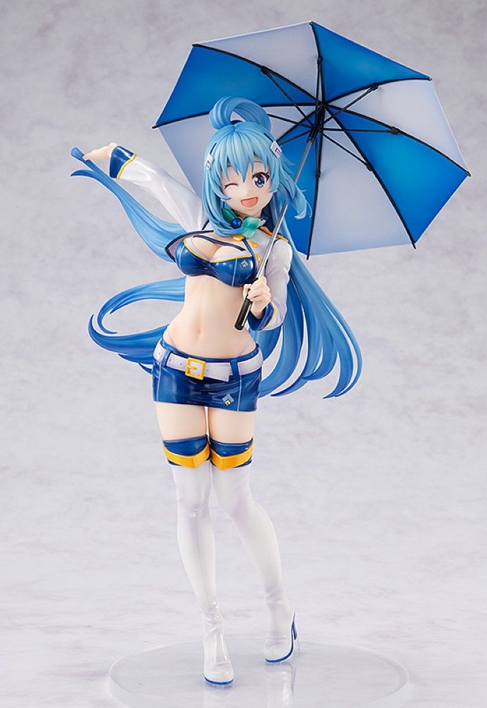 Kadokawa 1/7 KonoSuba Aqua (Race Queen Ver.) Scale Statue Figure