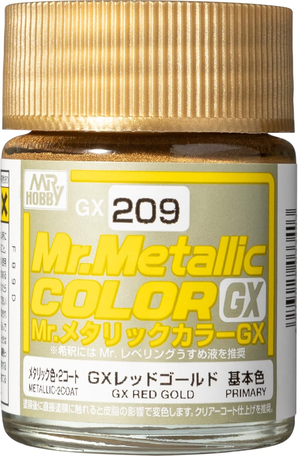 Mr. Hobby Mr. Color GX GX209 Red Gold 18ml Bottle