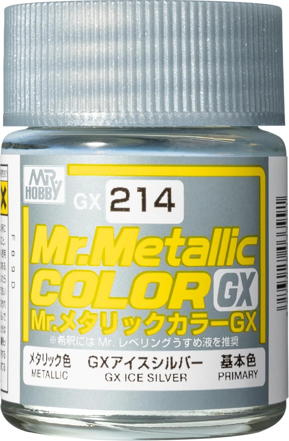 Mr. Hobby Mr. Color GX GX214 Ice Silver 18ml Bottle