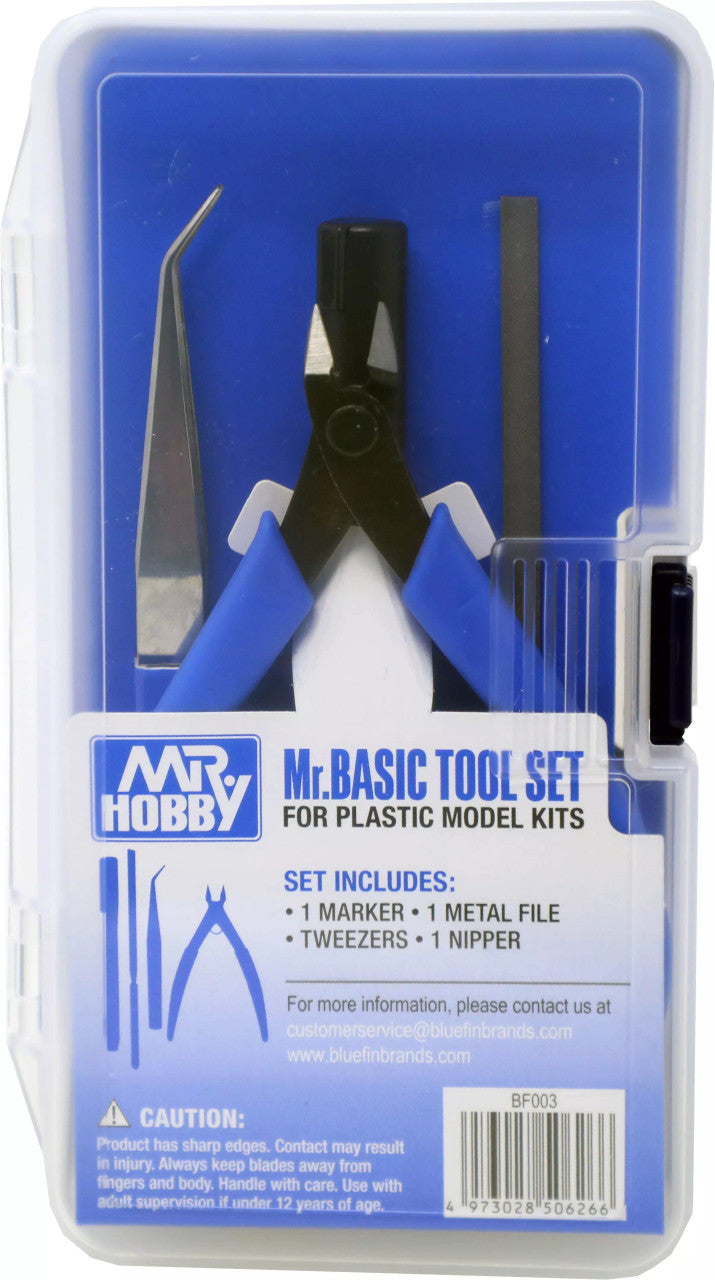 Mr. Hobby Mr Basic Tool Set For plastic Model Kits BF003