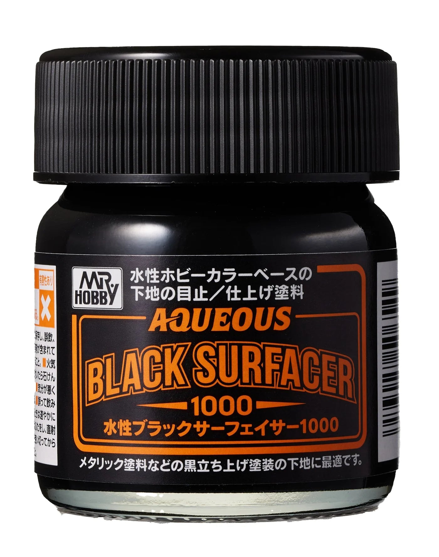 Mr. Hobby Mr. Aqueous Black Surfacer 1000 Bottle 40ml HSF03 HSF-03 Model Kit