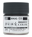 Mr. Hobby Aqueous Hobby Color Witch From Mercury XHUG03 Gundam Aerial Gray Semi Gloss 10ml Bottle