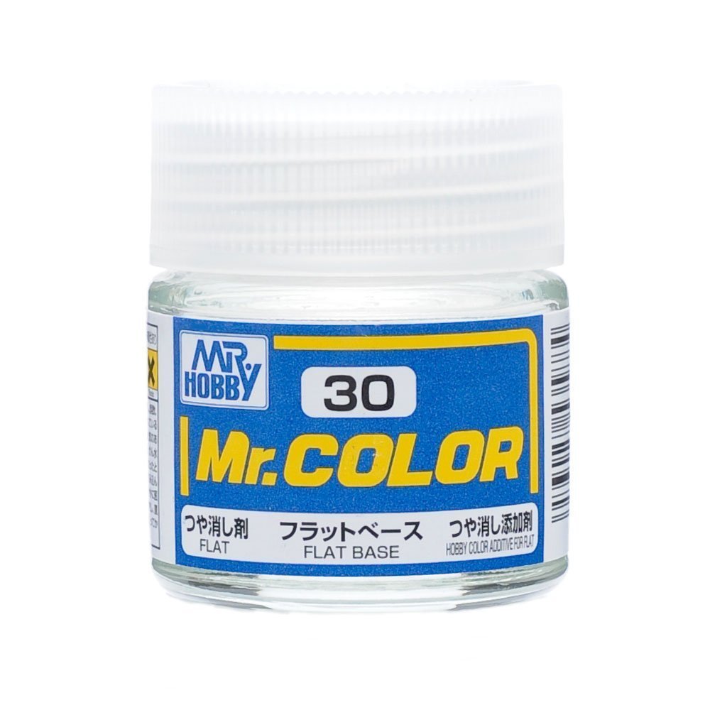 Mr. Hobby Mr. Color C30 Flat Base 10ml Bottle