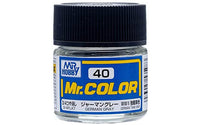 Mr. Hobby Mr. Color C40 Flat German Gray 10ml Bottle