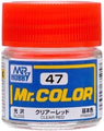 Mr. Hobby Mr. Color C47 Gloss Clear Red 10ml Bottle