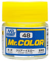 Mr. Hobby Mr. Color C48 Gloss Clear Yellow 10ml Bottle