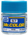 Mr. Hobby Mr. Color C57 Metallic Blue Green 10ml Bottle