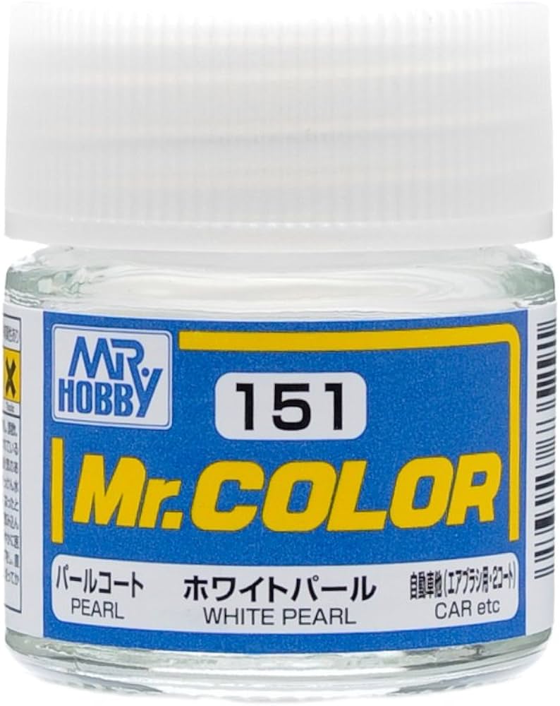 Mr. Hobby Mr. Color C151 Pearl White 10ml Bottle