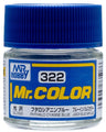 Mr. Hobby Mr. Color C322 Gloss Phthalo Cyanne Blue 10ml Bottle