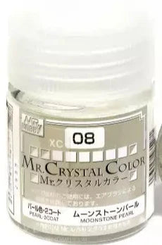 Mr. Hobby Mr. Crystal Color XC08 Moonstone Pearl Paint 18ml Bottle