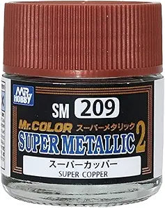 Mr. Hobby Mr. Color Super Metallic SM209 Super Copper 10ml Bottle