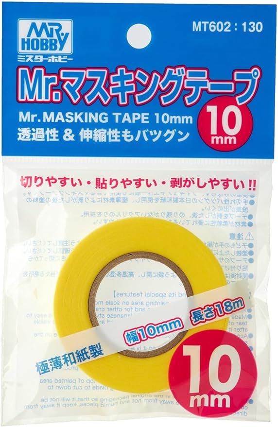 Mr. Hobby Mr. Masking Tape 10mm For plastic Model Kits MT602