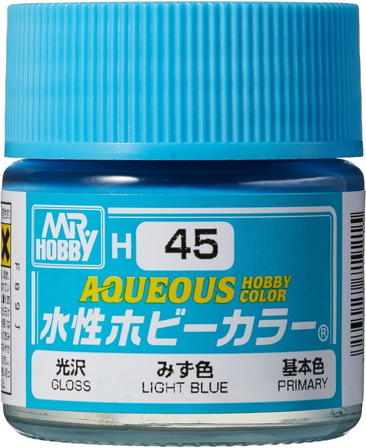 Mr. Hobby Aqueous Hobby Color H45 Gloss Light Blue 10ml Bottle