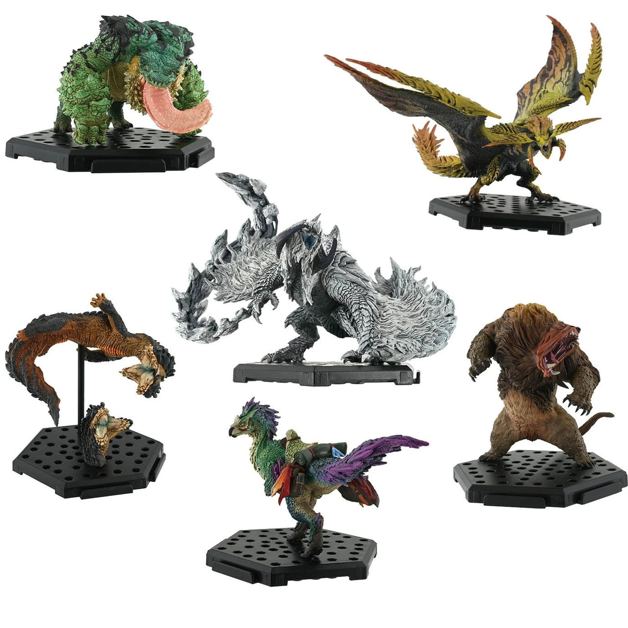 Capcom Figure Builder Monster Hunter Plus Vol 27 Trading Figures Box Set of 6