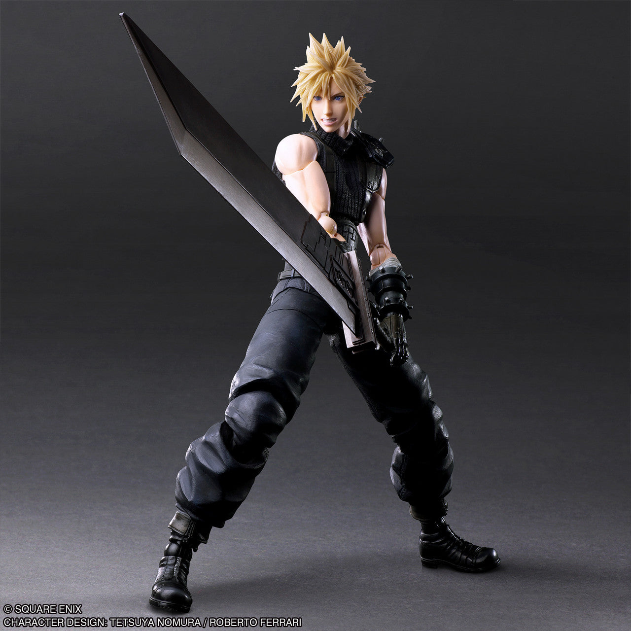 Final Fantasy VII Rebirth Cloud Strife Play Arts Kai Action Figure