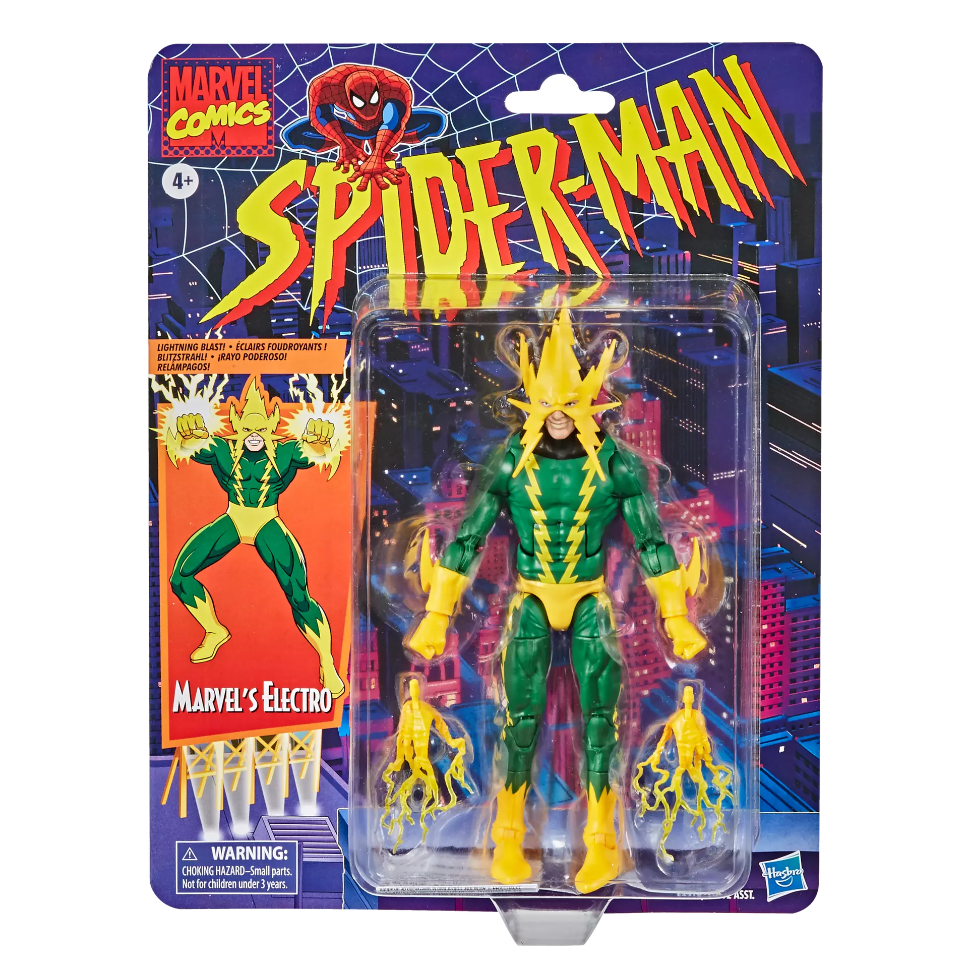 Marvel Legends Vintage Retro Series Marvel's Electro Action Figure