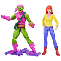 Marvel Legend VHS 90's Spider-Man The Animated Series Green Goblin and Mary Jane Watson Action Figure