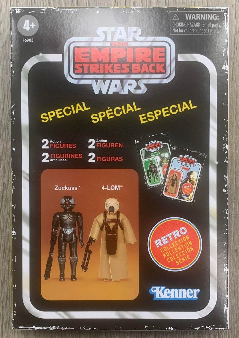 Star Wars Retro Collection, 4-LOM & Zuckuss, l'empire Contre-Attaque, Pack de 2 Figurines de 9,5 cm Star Wars Retro Collection, 4-LOM & Zuckuss, l'empire Contre-Attaque, Pack de 2 Figurines de 9,5 cm