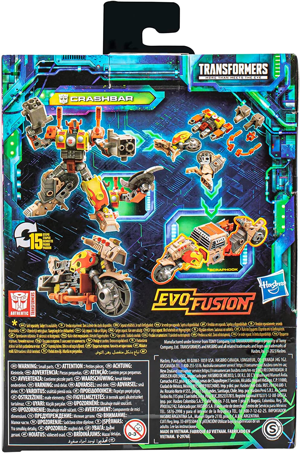 Transformers Generations Legacy Evolution Deluxe Class Crashbar Action Figure