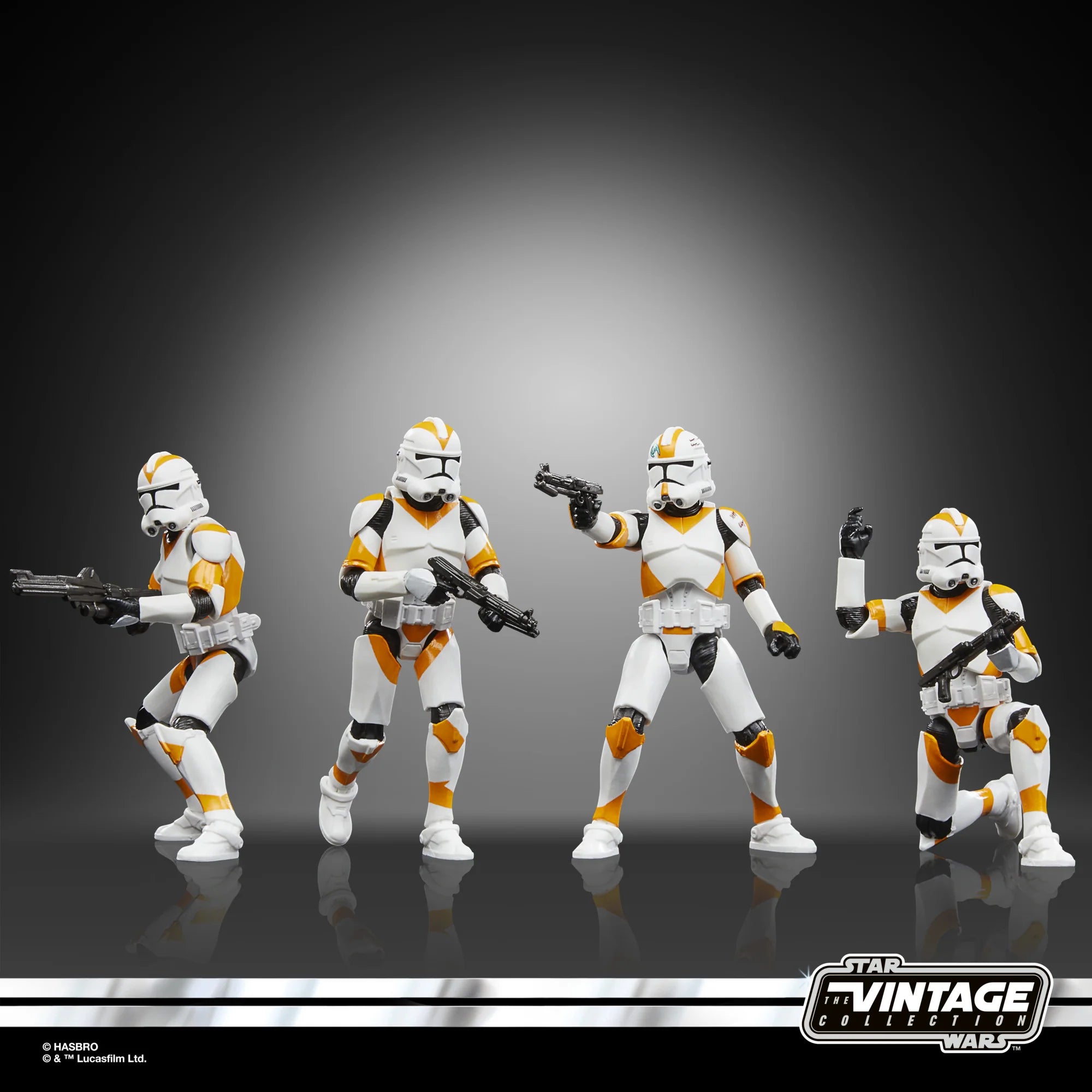 Star Wars Vintage Collection Phase II Clone Trooper (212th) F6985 3.75" Action Figure 4-Pack