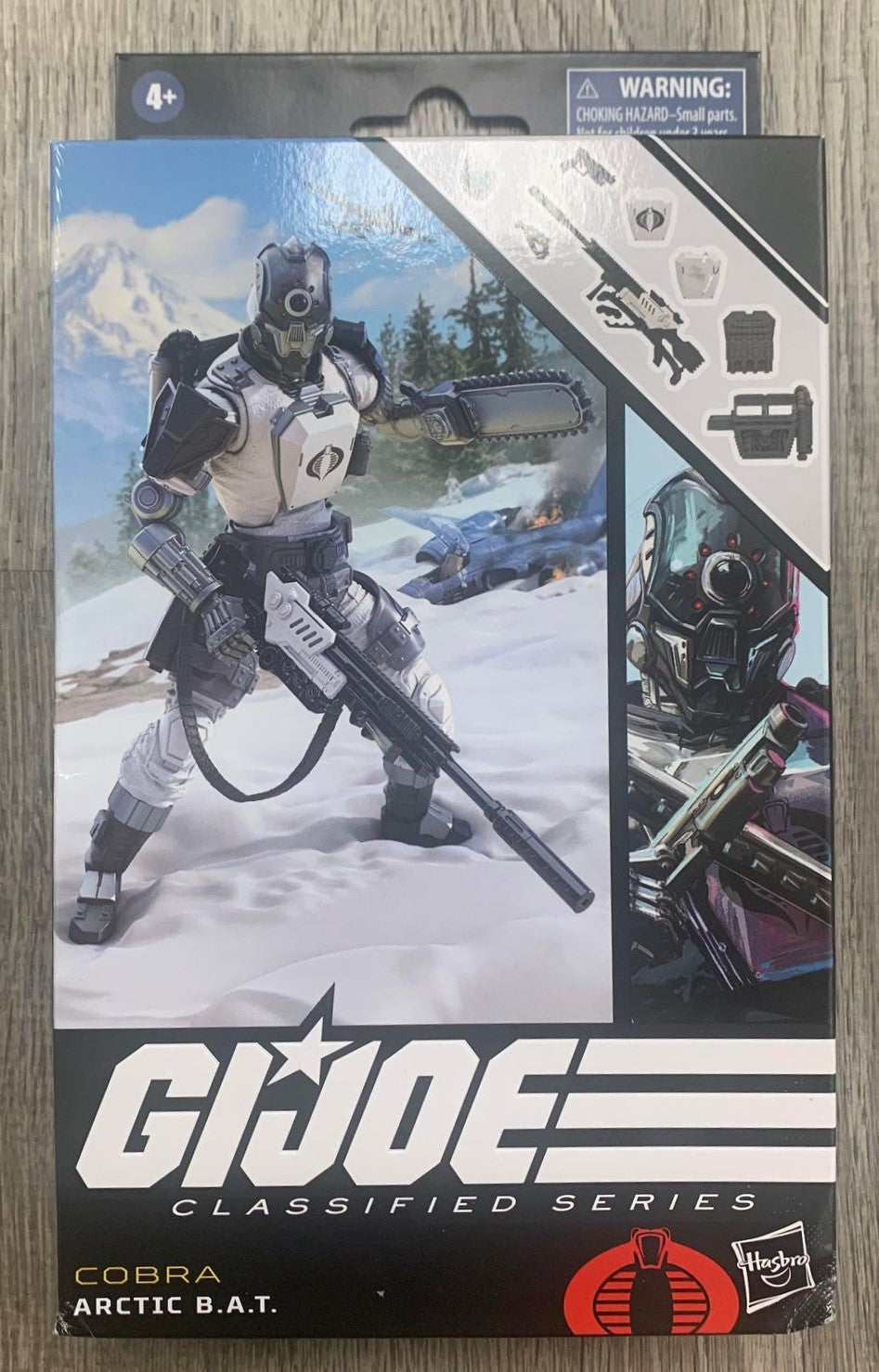 Hasbro G.I. Joe Classified Series #69 Arctic B.A.T Action Figure Exclusive