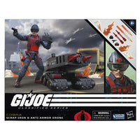Hasbro G.I. Joe Classified Series #74 Scrap-Iron and Anti-Armor Drone Set Action Figure