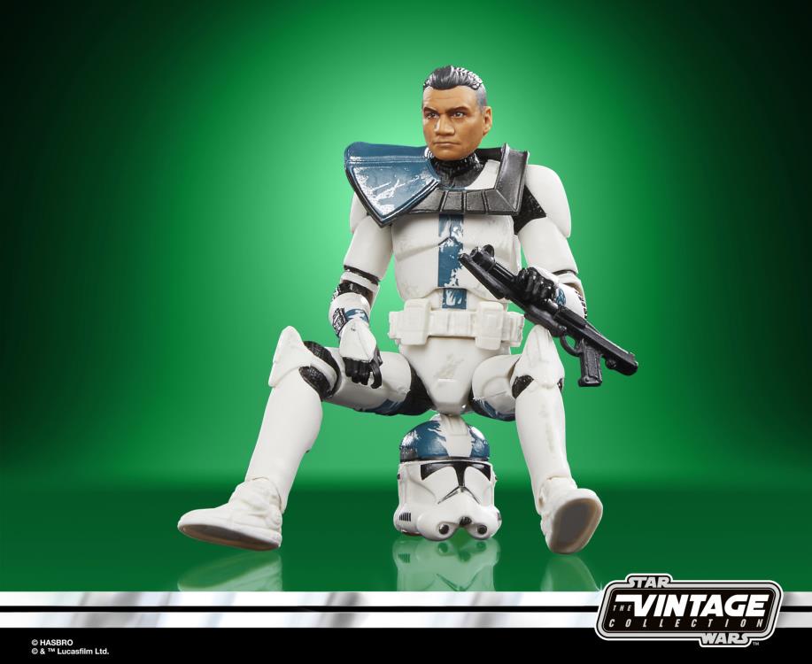 Captain Howzer Figure Star Wars Vintage Collection Clone Captain Howzer VC210 3.75