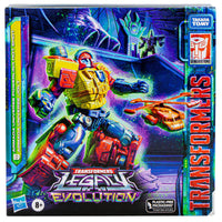 Transformers Generations Legacy Evolution Armada Universe Powerlinx Hot Shot and Jolt SDCC Exclusive Action Figure