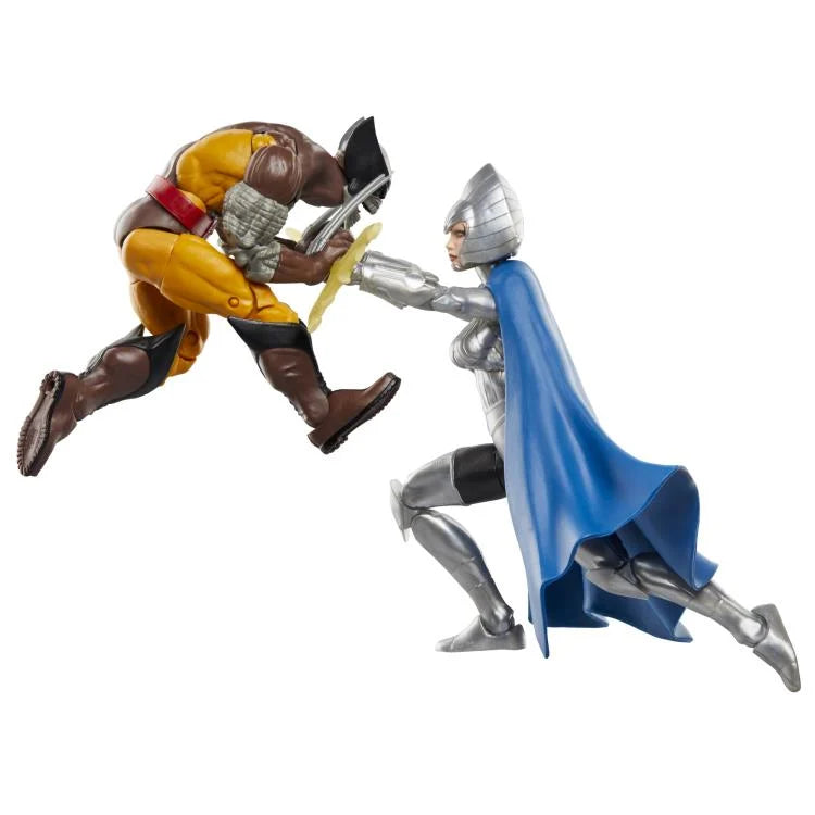 Marvel Legends Wolverine 50th Anniversary Wolverine and Lilandra Neramani 2 pack Action Figure