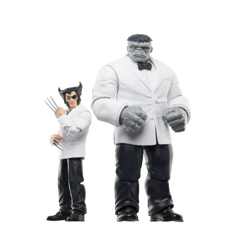 Marvel Legends Wolverine 50th Anniversary Wolverine (Patch) and Joe Fixit 2 Pack Action Figure