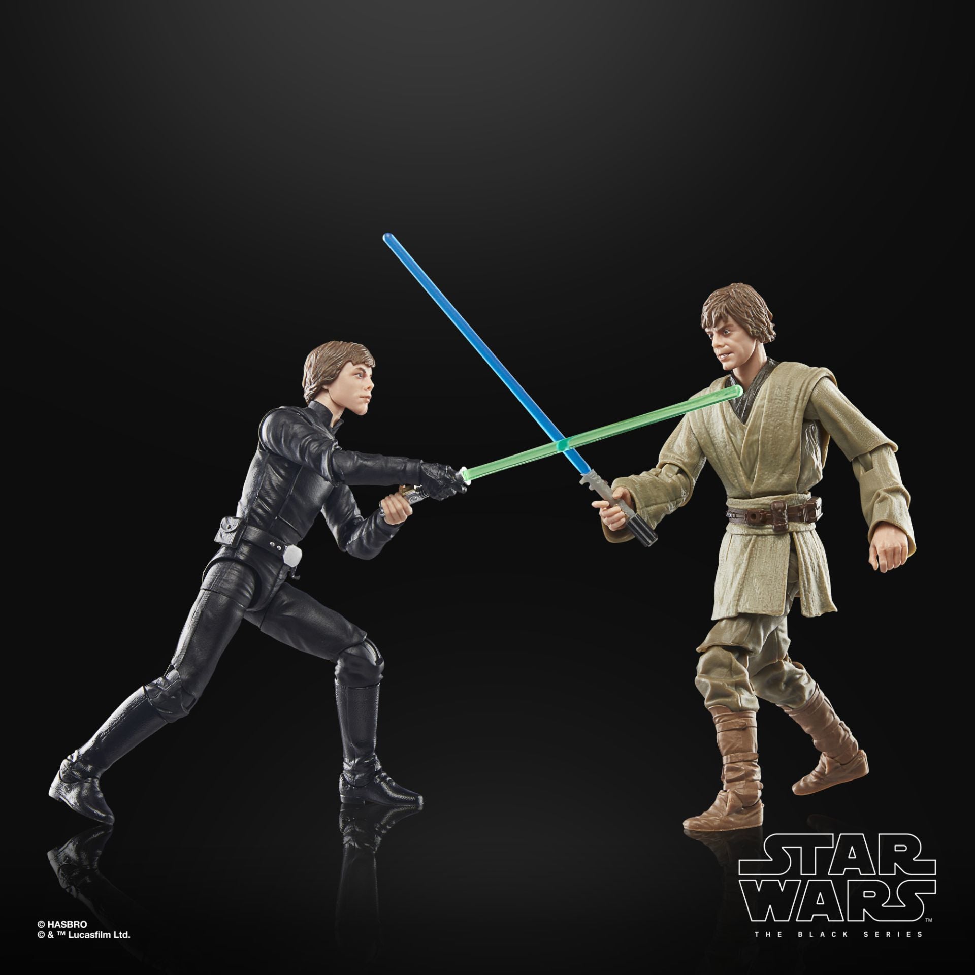 Hasbro Star Wars Black Series Last Command Luke Skywalker, Luuke, Joruus C'baoth, Mara Jade) 4 Pack Action Figure