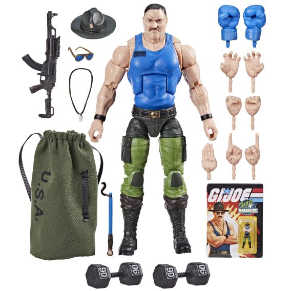 Hasbro G.I. Joe Classified Series #129 Mad Marauders Sgt Slaughter Action Figure