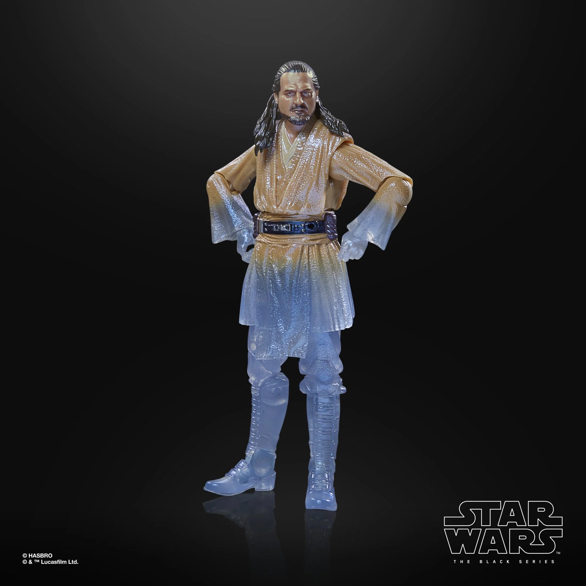 Hasbro Star Wars Black Series Obi-Wan Kenobi #16 Qui-Gon Jinn (Force Spirit) 6 Inch Action Figure