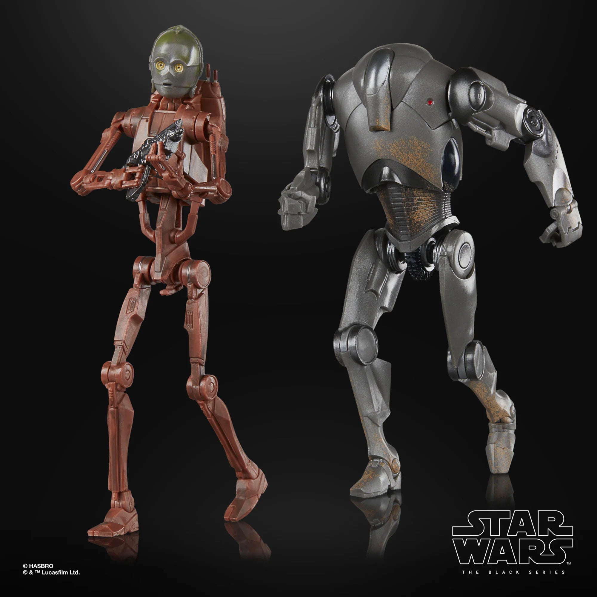 Hasbro Star Wars Black Series Attack of the Clones C-3PO (B1 Battle Droid Body and Super Battle Droid) Exclusive Action Figure