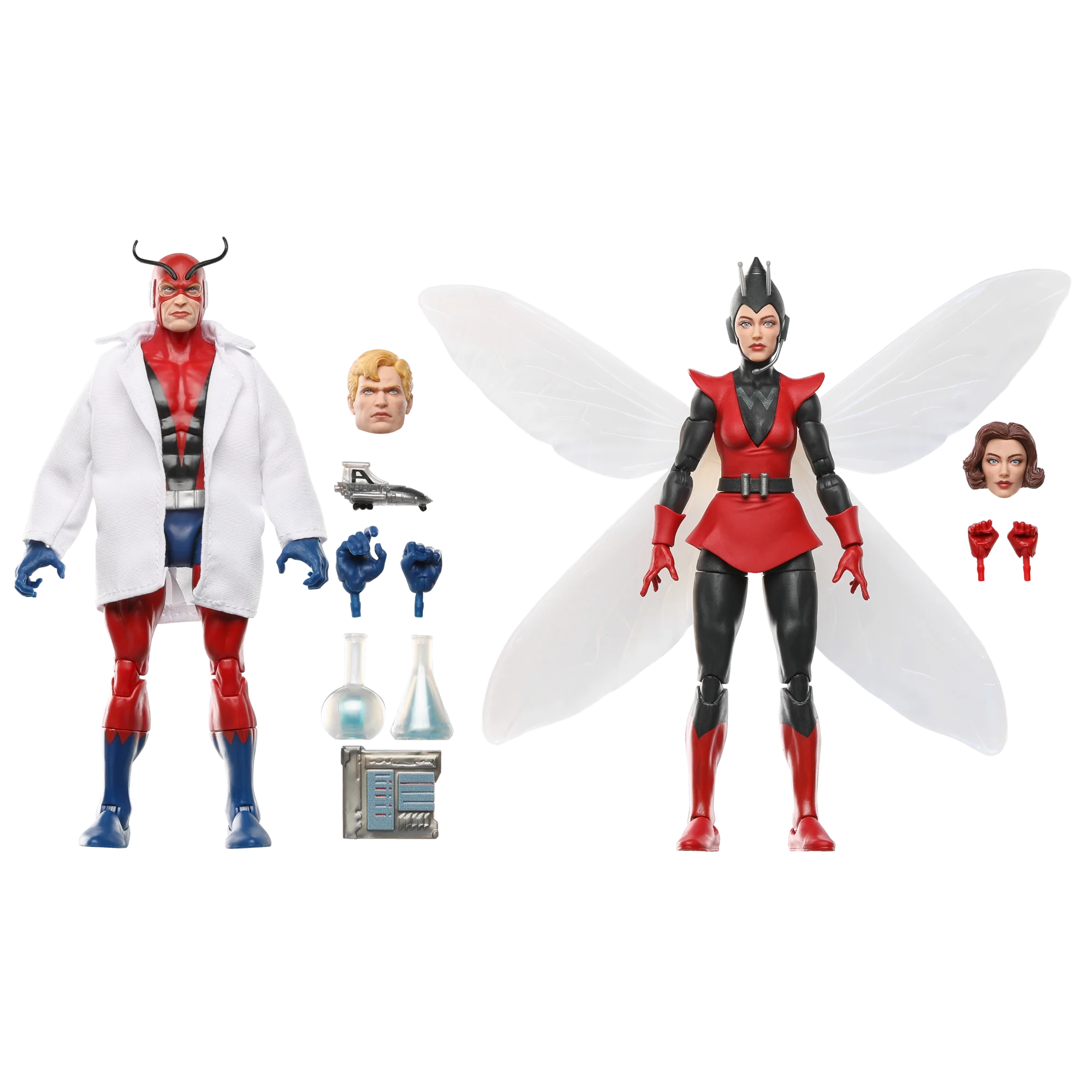 Marvel Legends Hank Pym (Giant-Man) and Janet Van Dyne (Wasp) Two Pack Action Figure