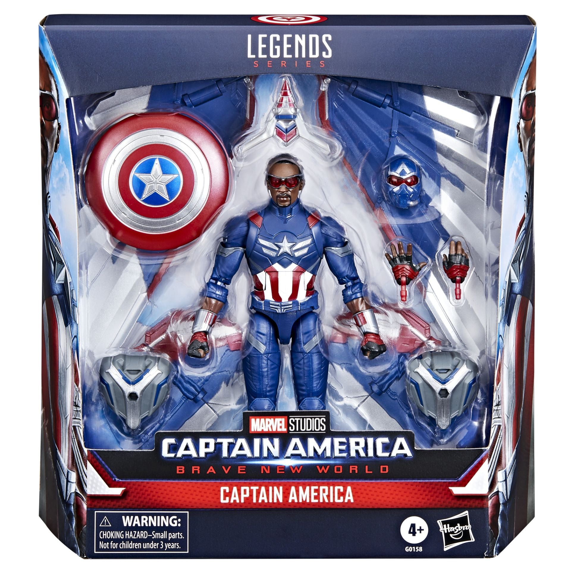 Marvel Legends Captain America Brave New World Captain America 6" Action Figure