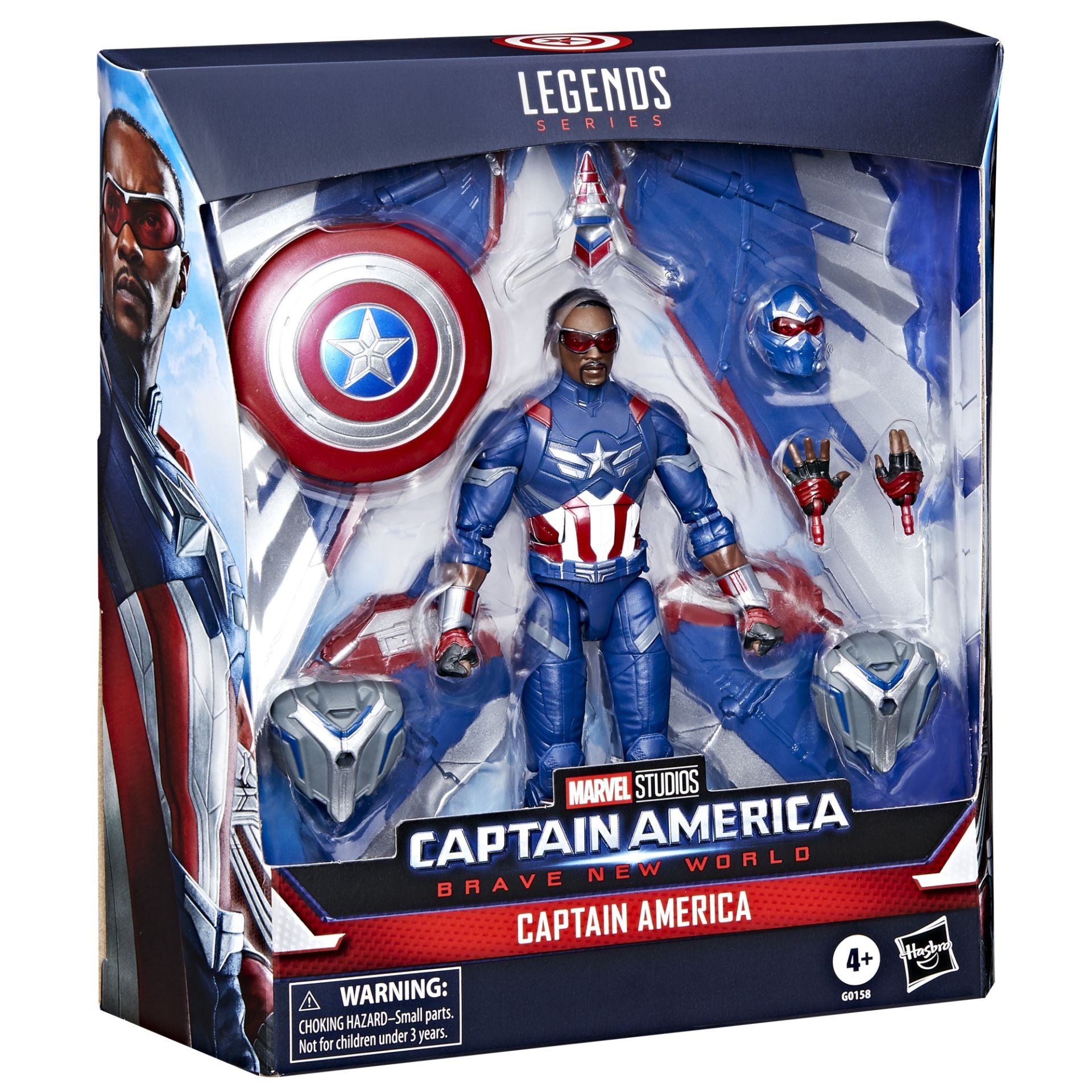 Marvel Legends Captain America Brave New World Captain America 6" Action Figure