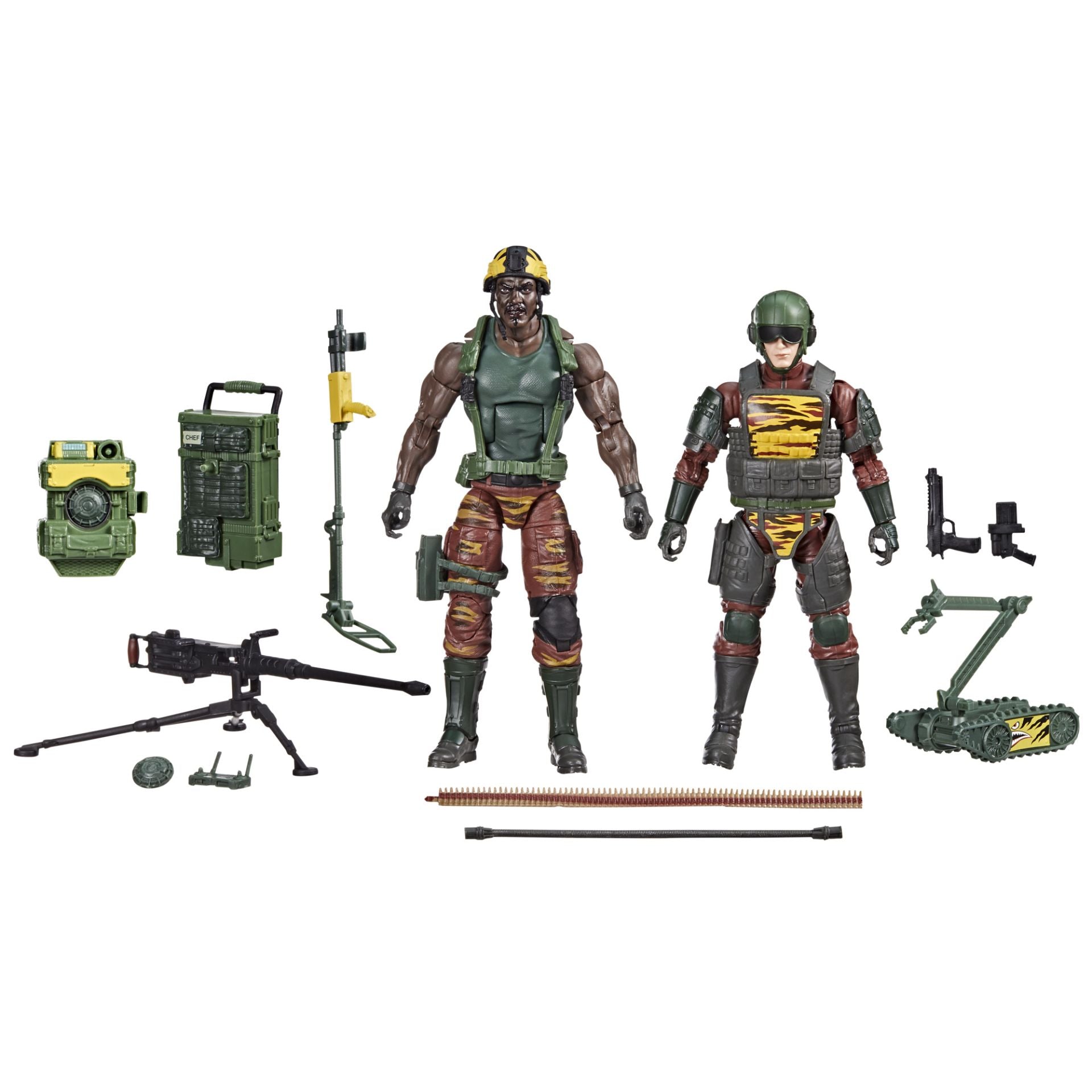 Hasbro G.I. Joe Classified Series #126 Tiger Force Roadblock, Tripwire and M.A.C.L.E.O.D Action Figure