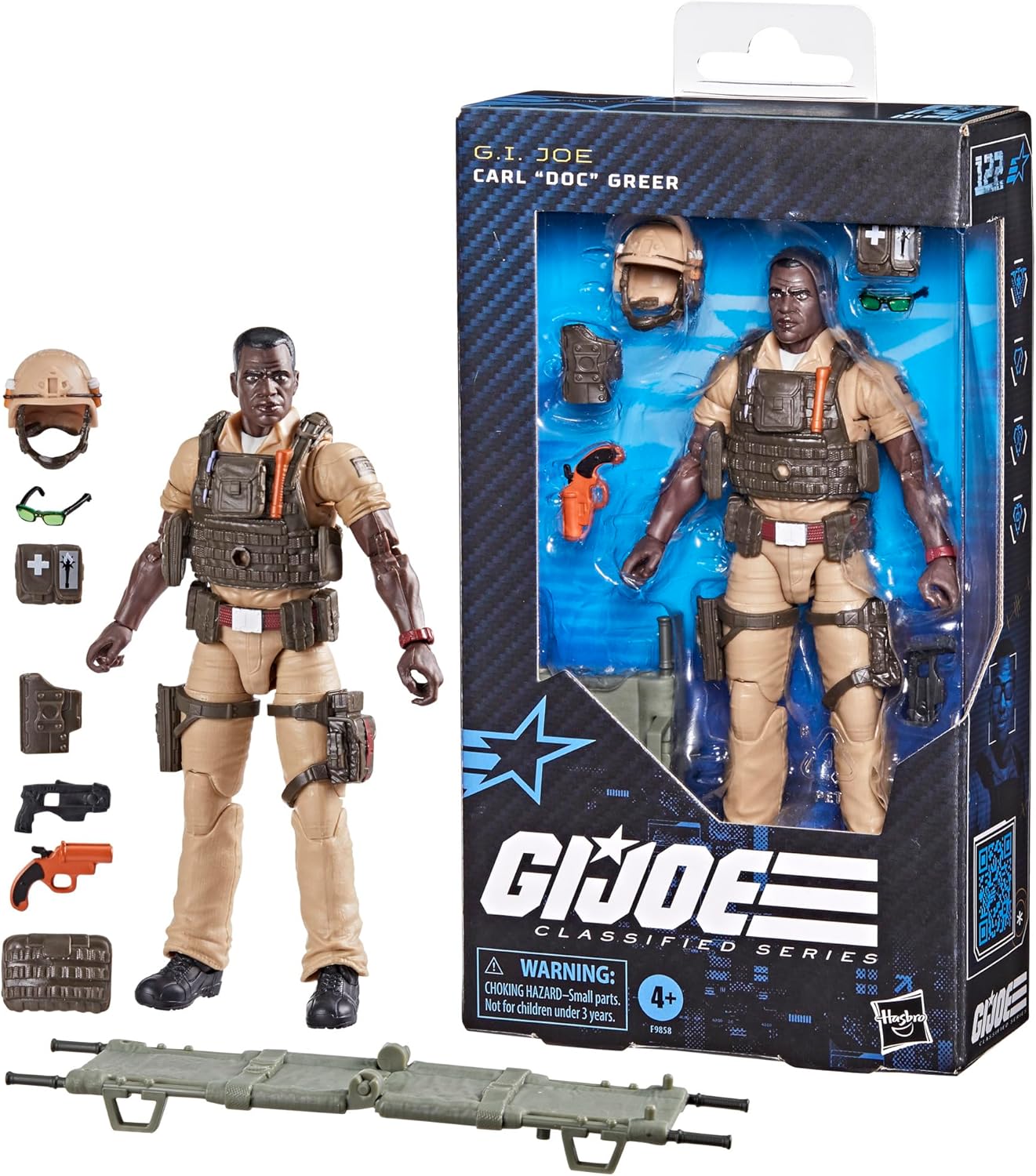 G.I. Joe Classified Series Robert Grunt Graves Collectible Action Figure Toy (6 in), 87 G.I. Joe Classified Series Robert Grunt Graves Collectible Action Figure Toy (6 in), 87