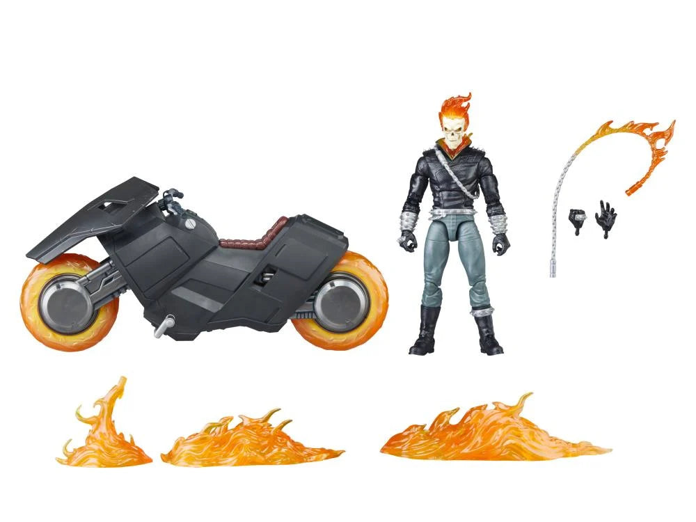 Marvel Legend Ghost Rider (Danny Ketch) and Hellcycle Action Figure Set