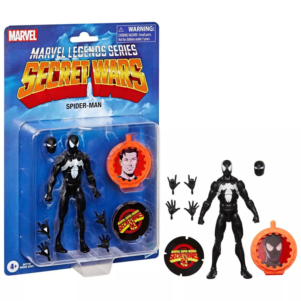 Marvel Legends Secret War Retro Spider-Man Action Figure