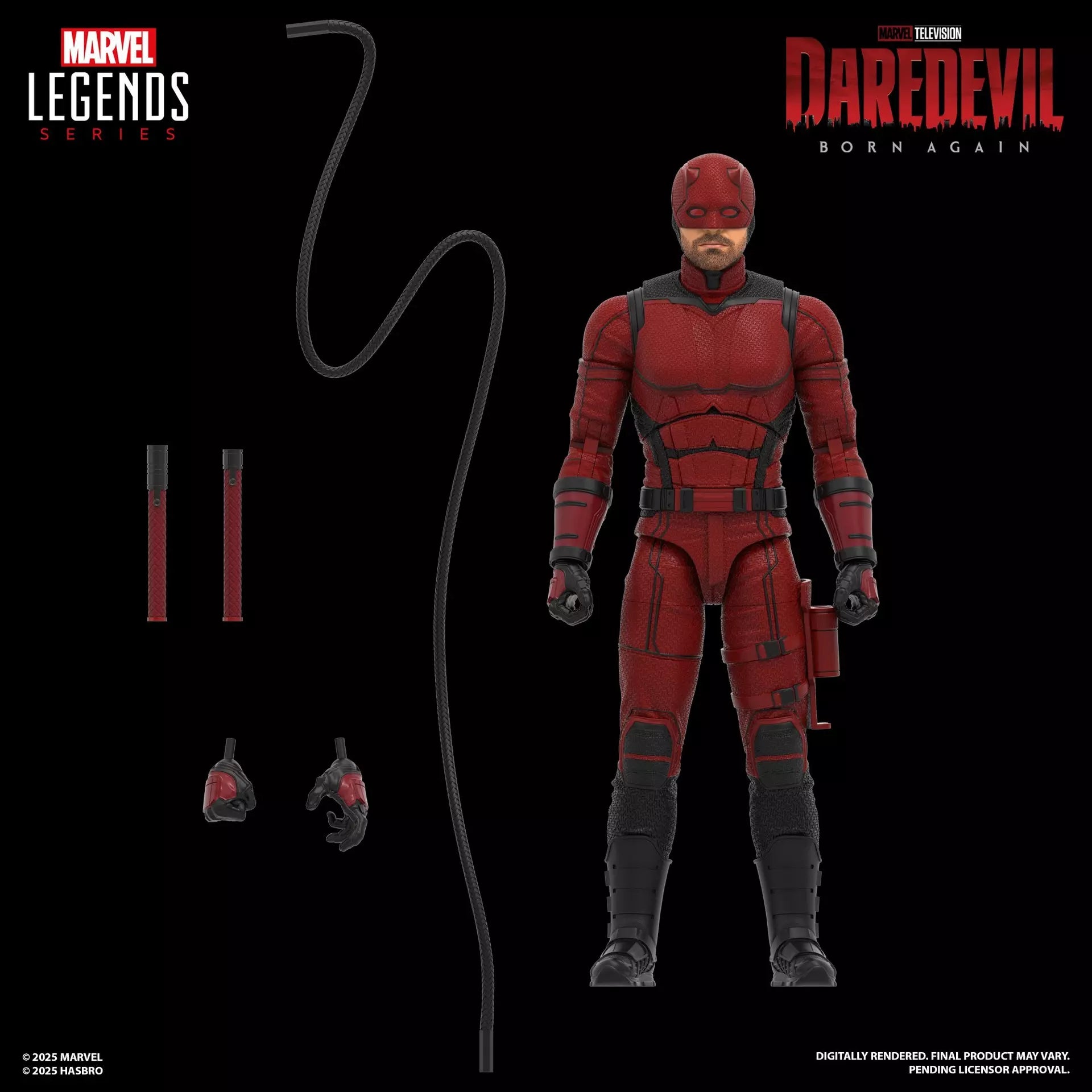 Marvel Legends Daredevil: Born Again Daredevil Action Figure